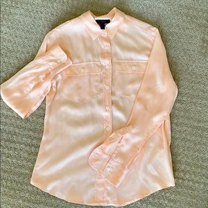 100% Silk Button-Down